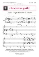 Joshua Fought the Battle of Jericho Unison/Two-Part choral sheet music cover